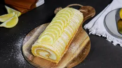 Citronová roláda: osvěžující dezert, který zvládnete za půl hodiny