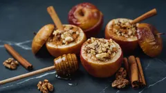 Podzimní barevný blues: Dopřejte si nejlepší recept na pečená jablka